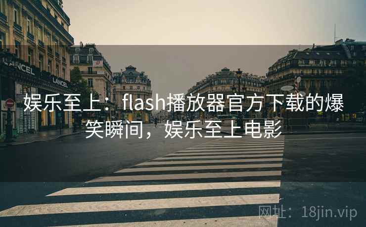 娱乐至上:flash播放器官方下载的爆笑瞬间,娱乐至上电影